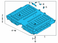 OEM 2021 Lincoln Corsair BATTERY Diagram - LX6Z-10B759-K