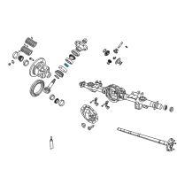 OEM 2020 Ram 1500 SPACER-Drive PINION Bearing Diagram - 3507678
