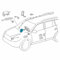 OEM Scion Angle Sensor Diagram - 84306-0E010