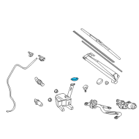 OEM Toyota Yaris Reservoir Cap Diagram - 85316-0D170