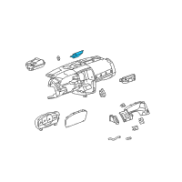 OEM 2005 Cadillac STS Module Diagram - 10379086