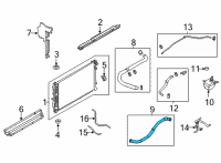 OEM Nissan Rogue Hose-Radiator, Lower Diagram - 21530-6RA0A