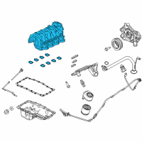 OEM 2018 Ford F-250 Super Duty Intake Manifold Diagram - HC3Z-9424-G