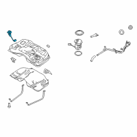 OEM 2011 Ford Fusion Fuel Gauge Sending Unit Diagram - AE5Z-9275-A