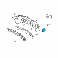 OEM Chevrolet Aveo Sensor Asm, Inflator Restraint Front End Diagram - 96425878