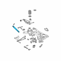 OEM 2008 Toyota RAV4 Shock Diagram - 48531-0R011