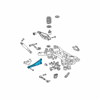 OEM Toyota RAV4 Trailing Arm Diagram - 48760-42030