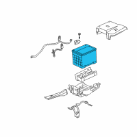 OEM 2006 Pontiac G6 Batteries Diagram - 88861746