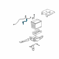 OEM 2009 Pontiac G6 Negative Cable Diagram - 25850292