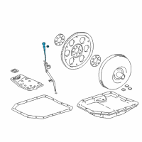 OEM 1998 Toyota Camry Gage Sub-Assy, Transmission Oil Level Diagram - 35103-06010