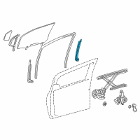 OEM 2016 Toyota Yaris Run Channel Diagram - 67403-52240