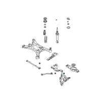 OEM Nissan Bush-Rear Shock Absorber Diagram - 56219-8J000