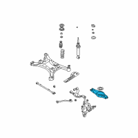 OEM 2003 Nissan Altima Link Complete-Rear Suspension Lower, Rear Diagram - 551B0-8J000