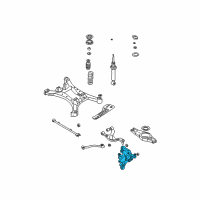 OEM 2005 Nissan Altima Housing-Rear Axle, RH Diagram - 43018-8J000