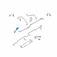 OEM 2006 Mercury Mountaineer Tube Assembly Diagram - 6L2Z-6758-BA