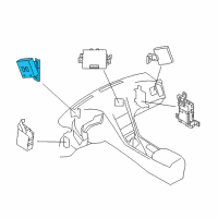 OEM 2018 Infiniti Q50 Controller Assy-Driving Position Diagram - 98800-4HK0A