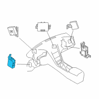 OEM 2021 Infiniti Q60 Controller Assembly-6CH Can Gateway Diagram - 284U1-6HH6A