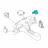 OEM Controller Assy-Auto Light Diagram - 253C0-4GA0A