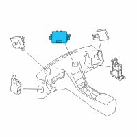 OEM 2021 Infiniti Q50 Sonar Control Module Diagram - 28532-4GA1A