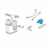 OEM 2013 Chevrolet Cruze Purge Control Valve Diagram - 55567453