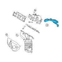 OEM 2014 Lincoln MKX Heat Shield Diagram - 7T4Z-9A462-B