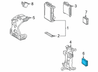 OEM 2021 Toyota Sienna Multiplex Module Diagram - 89111-08050