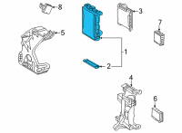 OEM 2022 Toyota Sienna Junction Block Diagram - 82730-08170