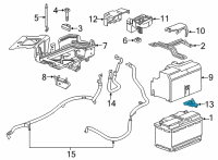 OEM 2021 Buick Envision Sensor Diagram - 13536723