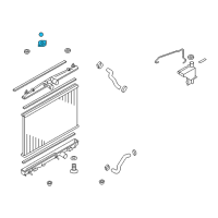 OEM Nissan Cube SERVICE FILE CAP ASSY-RADIATOR Diagram - 21430-7996E