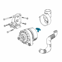 OEM BMW 325is Voltage Regulator Diagram - 12-32-1-739-435