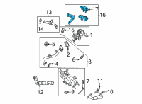 OEM Ford Bronco EGR Vacuum Control Diagram - JT4Z-9J433-A