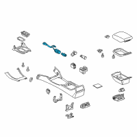 OEM 2004 Lexus GS430 Lighter Assy, Cigarette Diagram - 85500-30490