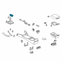 OEM 1998 Lexus GS400 Instrument Panel Cup Holder Assembly Diagram - 55620-30051