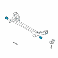 OEM 2021 Hyundai Kona Bush-Trail Arm Diagram - 55160-J9000