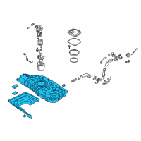 OEM Hyundai Elantra GT Tank Assembly-Fuel Diagram - 31150-G3600