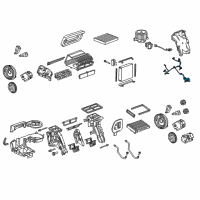 OEM 2011 Buick LaCrosse Harness Asm-A/C Module Wiring Diagram - 13279868