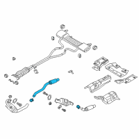 OEM 2017 Lincoln Continental Flex Tube Diagram - GD9Z-5G203-C