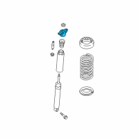 OEM Ford Focus Upper Mount Diagram - G1FZ-18A161-A