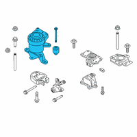 OEM 2019 Lincoln MKZ Front Mount Diagram - HG9Z-6038-A