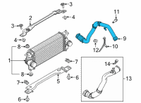 OEM 2018 Ford F-150 Inlet Duct Diagram - JL3Z-6C646-D