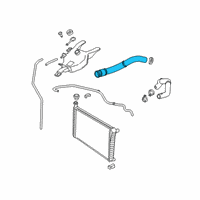 OEM 2021 GMC Savana 3500 Lower Hose Diagram - 84186463