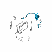 OEM 2007 Nissan Xterra Tank Assy-Reserve Diagram - 21710-EA01A