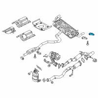 OEM 2015 Chrysler 200 Hanger-Exhaust Diagram - 68210060AA