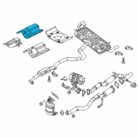 OEM Jeep Cherokee Shield-Floor Pan Diagram - 68307447AA