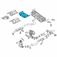 OEM Chrysler 200 Shield-Spare Tire Diagram - 68158211AA