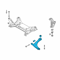 OEM 2015 Ford Transit-350 HD Lower Control Arm Diagram - CK4Z-3079-A