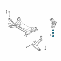 OEM 2017 Ford Transit-350 Lower Ball Joint Diagram - BK3Z-3050-B