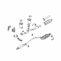 OEM 2009 Lincoln MKS Converter Diagram - 9G1Z-5E213-B