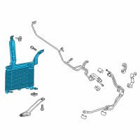 OEM 2019 Ford Mustang Oil Cooler Diagram - FR3Z-7A095-E