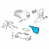 OEM 2018 Buick Enclave Rear Panel Diagram - 84518263